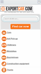 Mobile Screenshot of exportcar.com